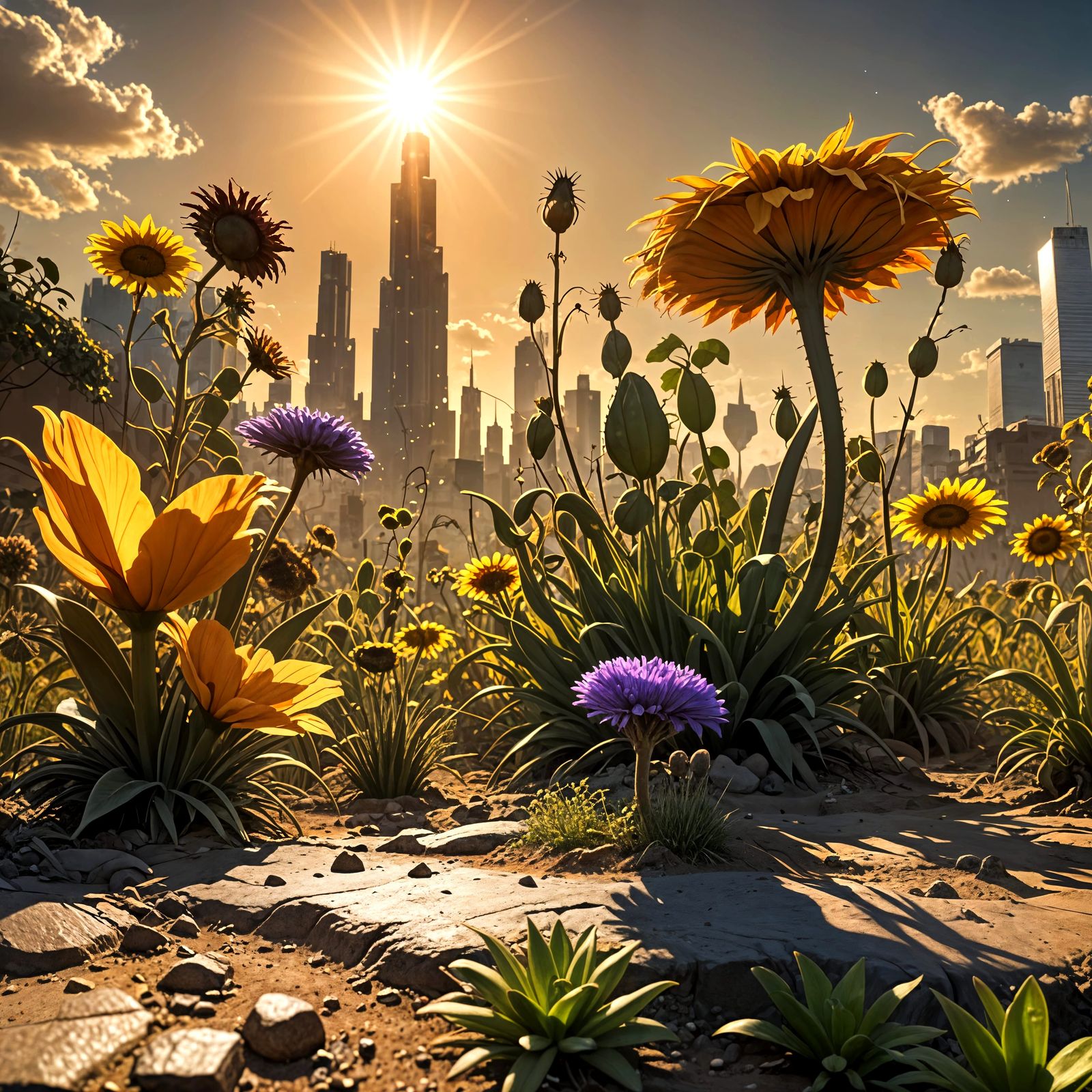 We will submit to the Earth after our species has died-out. Funny how the Earth takes US - but not the things we make. T...