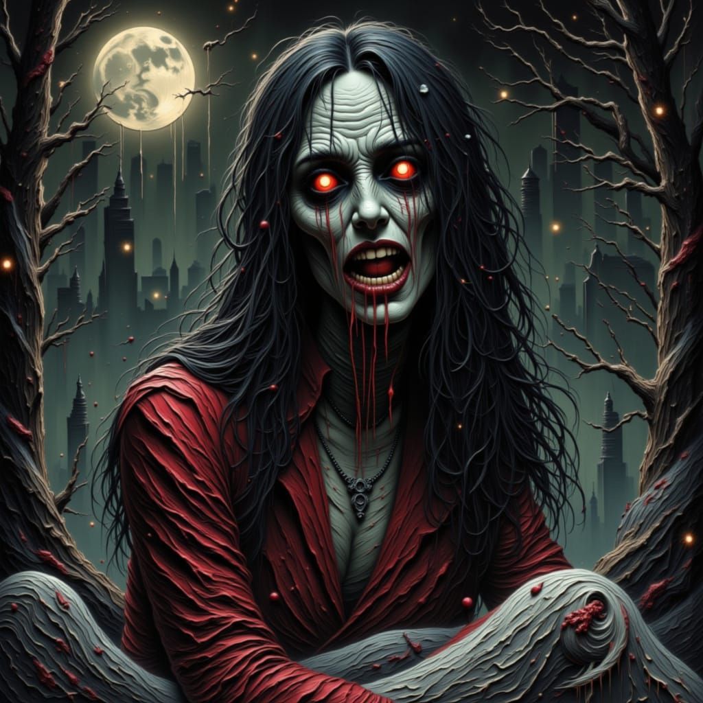 Christmas Crypt Keeper Haunts Festive Scene