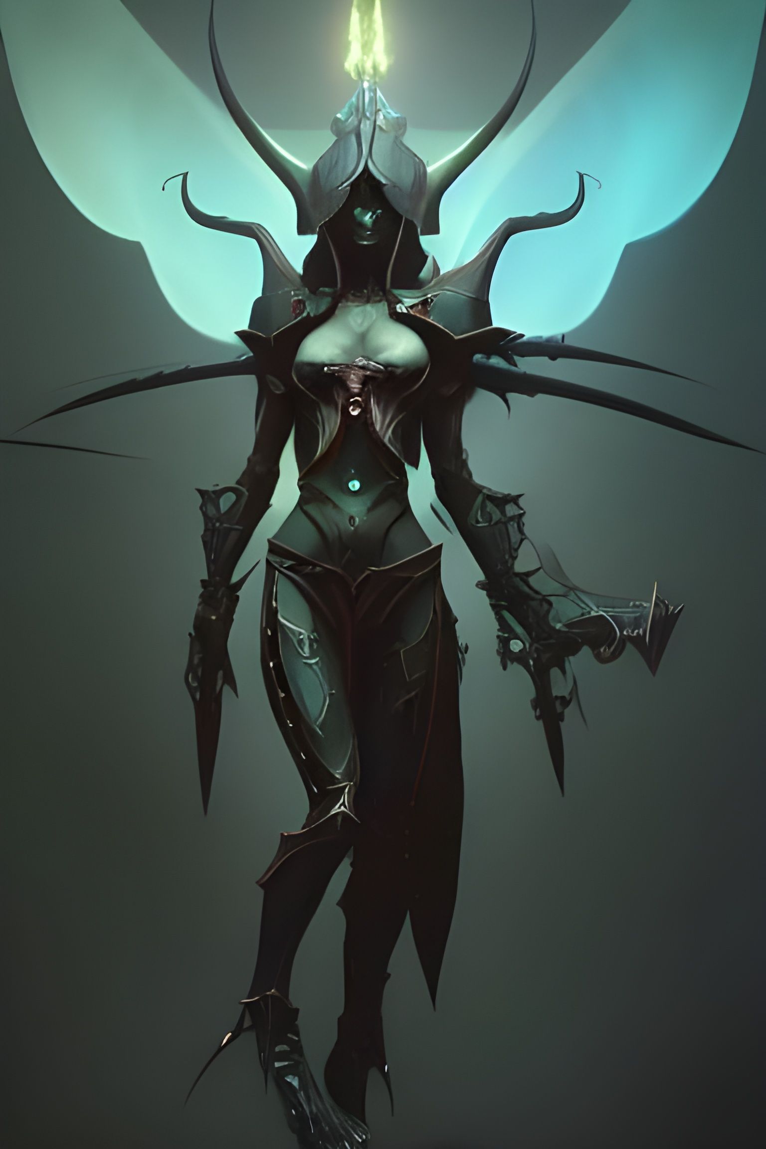 Hyperdetailed Dark Eldar Concept Art in 8K