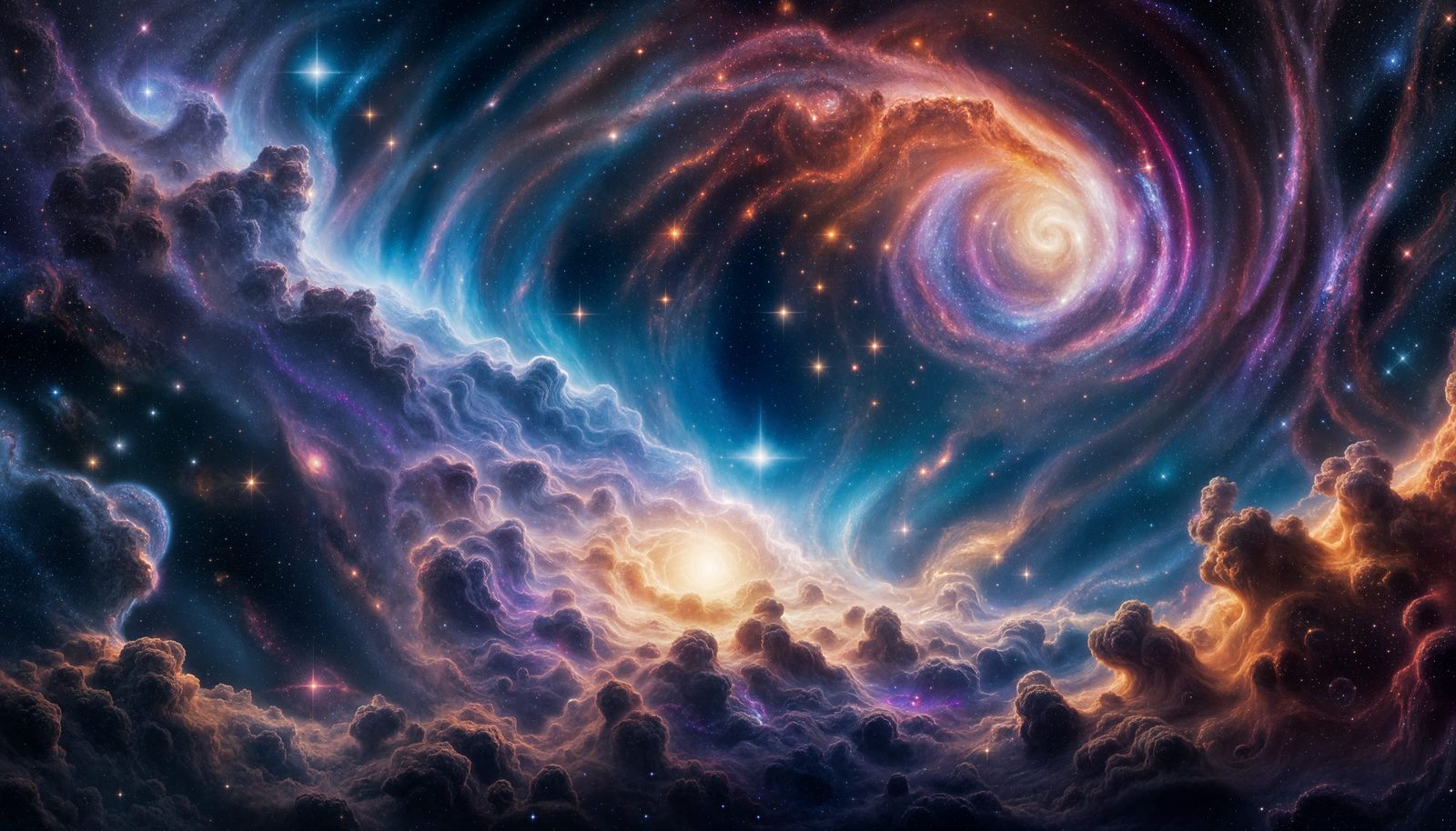 Shimmering Nebula Reveals Star Systems and Pathways