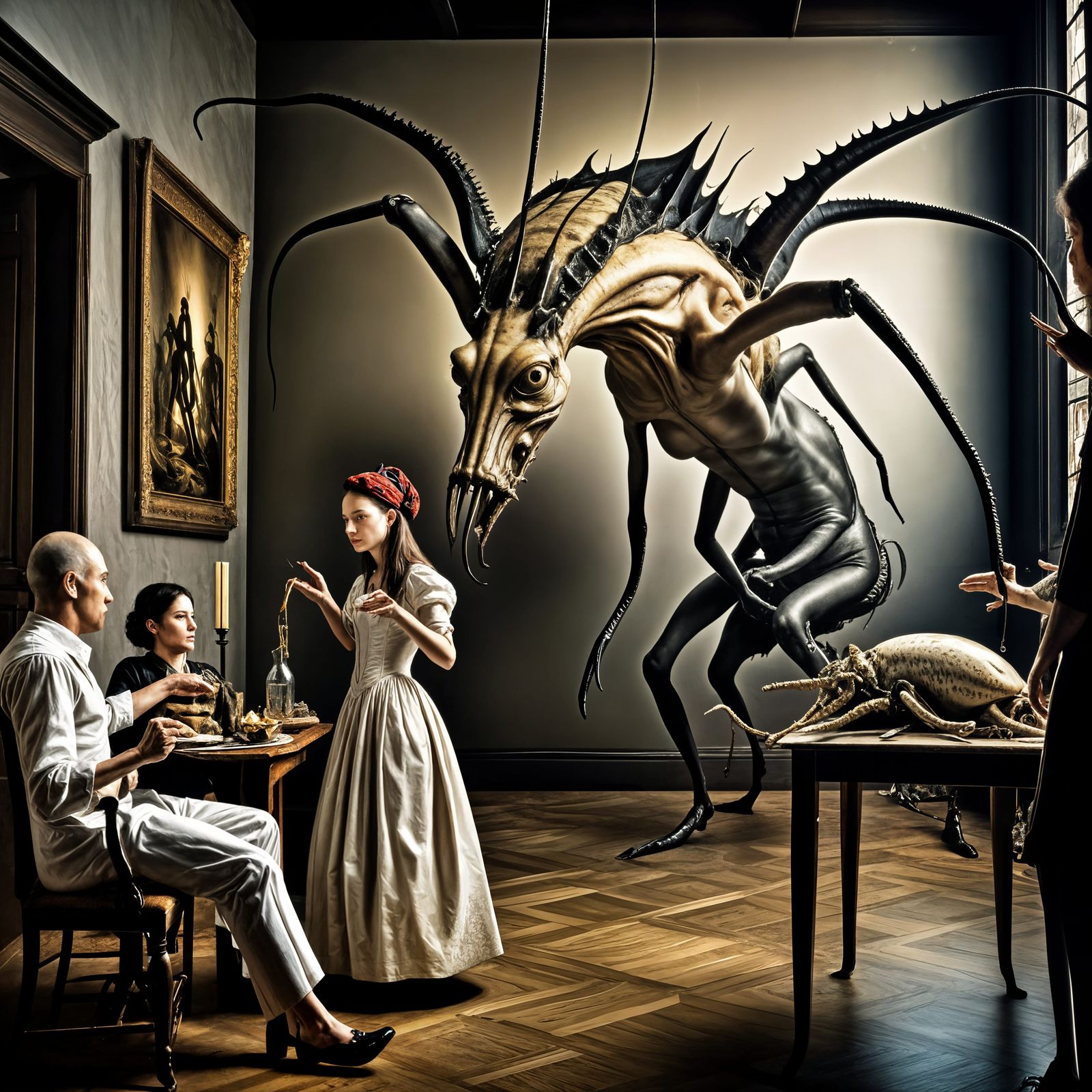 17th Century Life: Abstract Portraits in Hyperrealism