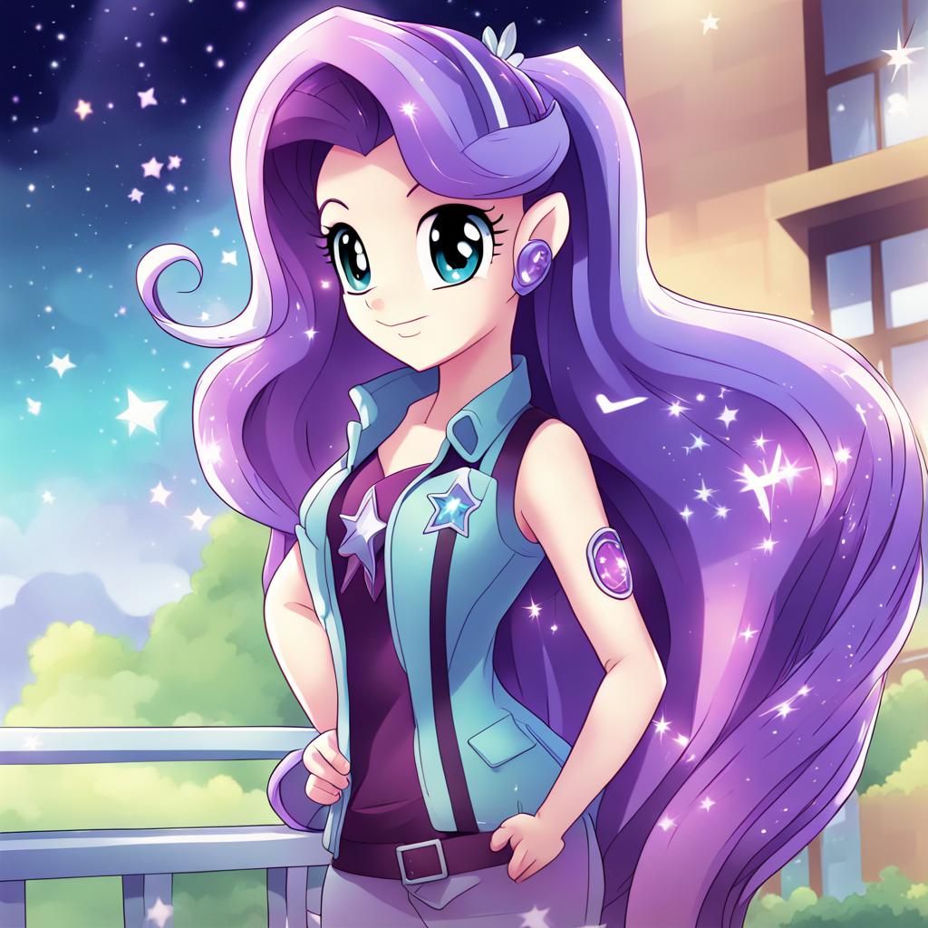 Starlight Glimmer in Anime Style