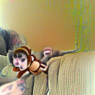 AI Image of Monkey Named Spanky