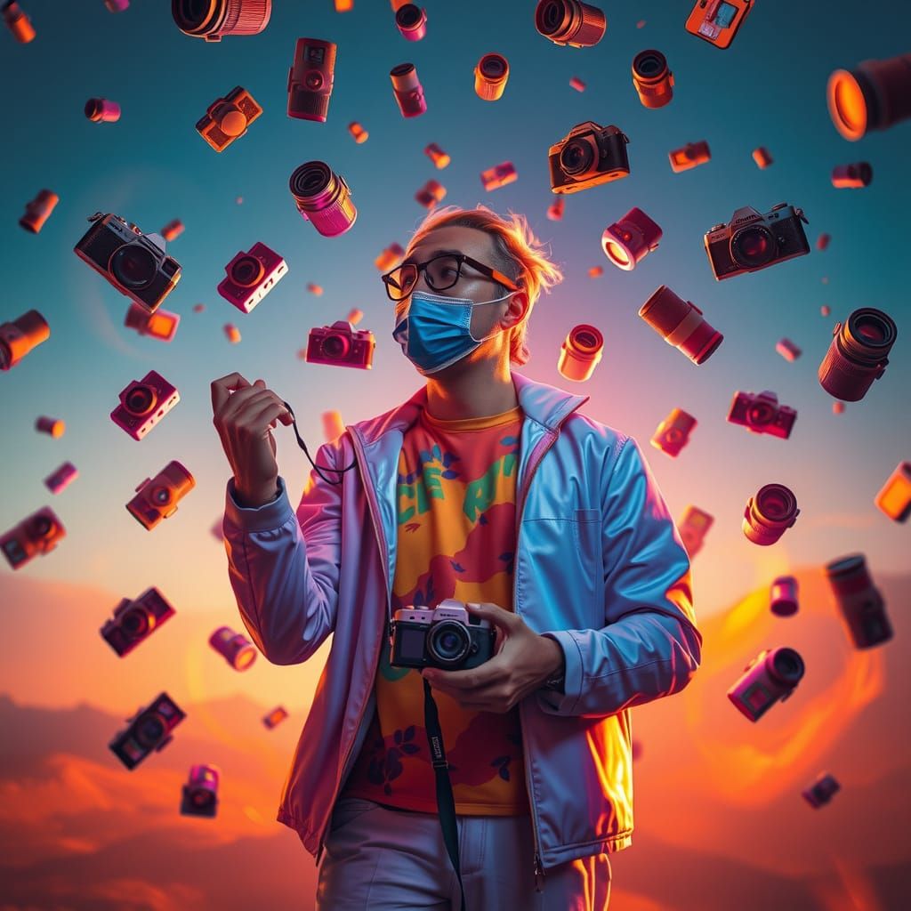 World Photography Day: Futuristic Celebration with Floating ...