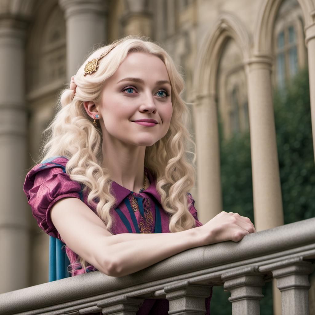 Regal Luna Lovegood AI Portrait