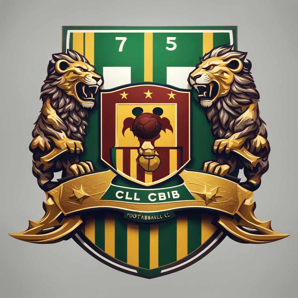MABOWA FOOTBALL CLUB Badge in Detailed Matte Painting