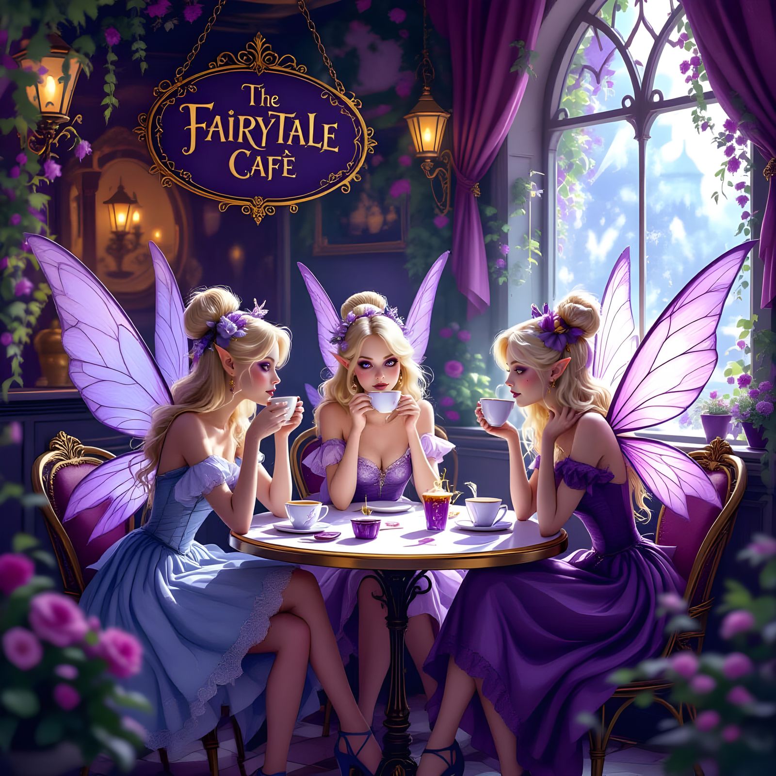 Fairies Need Coffee Too