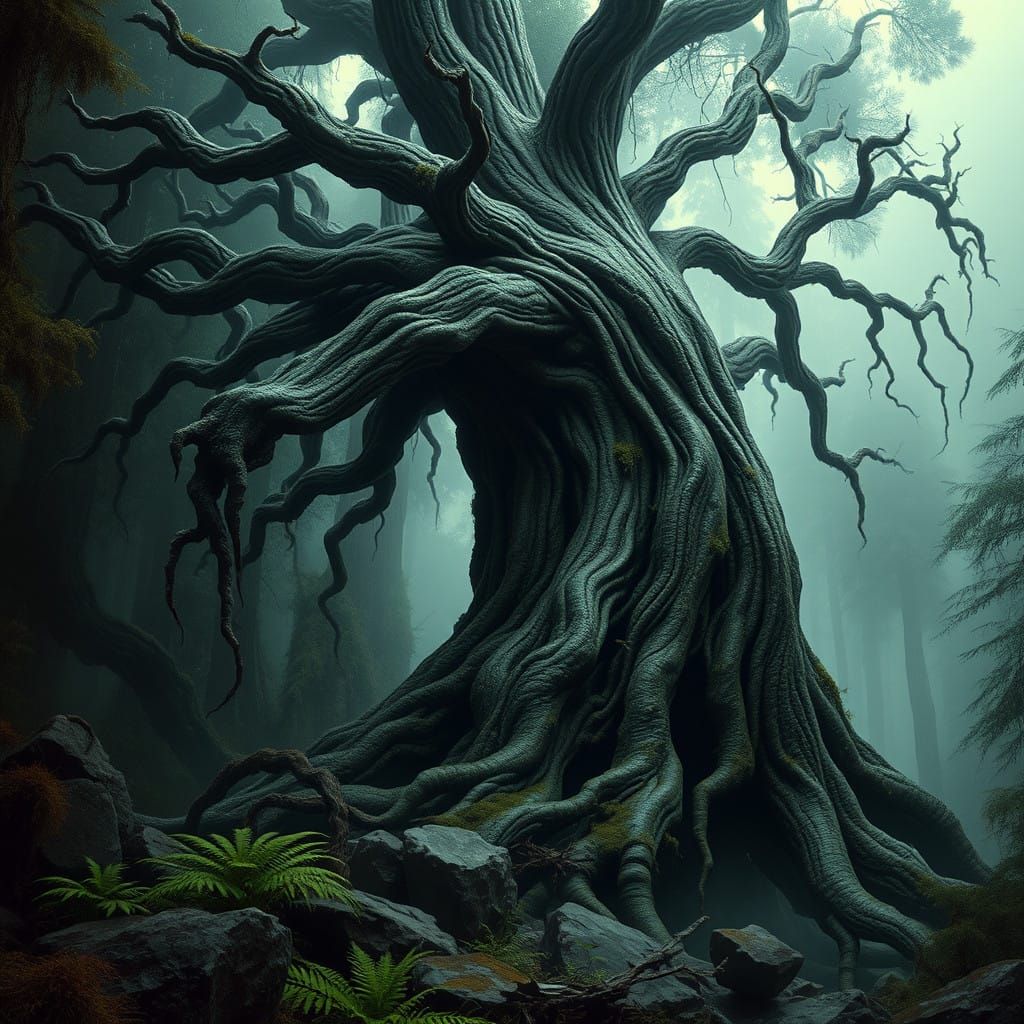 Monster Tree In A Forest