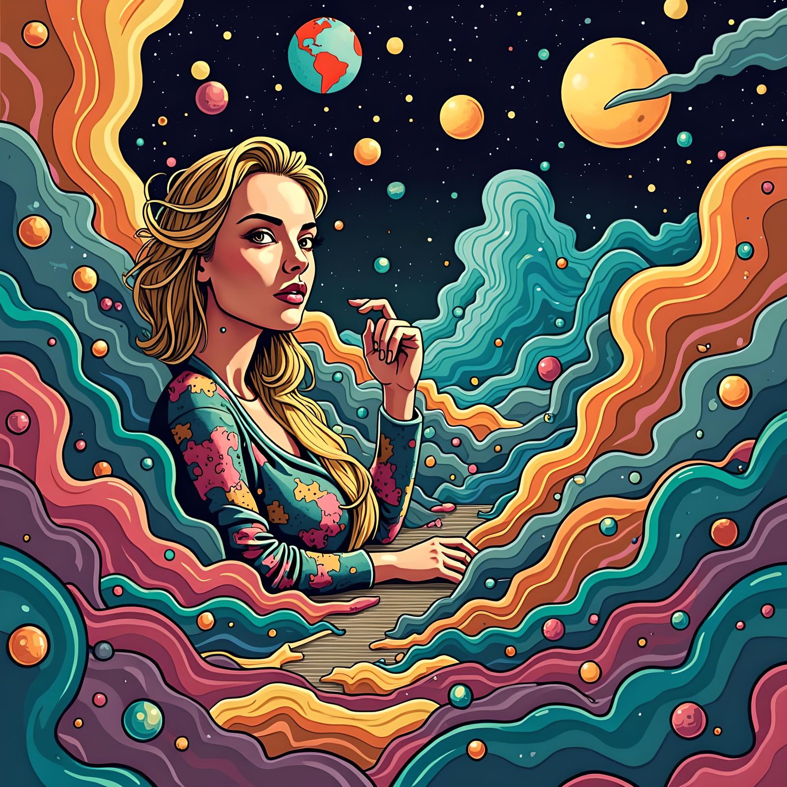 Pop Art Meets Tech: Smartphones and Social Media