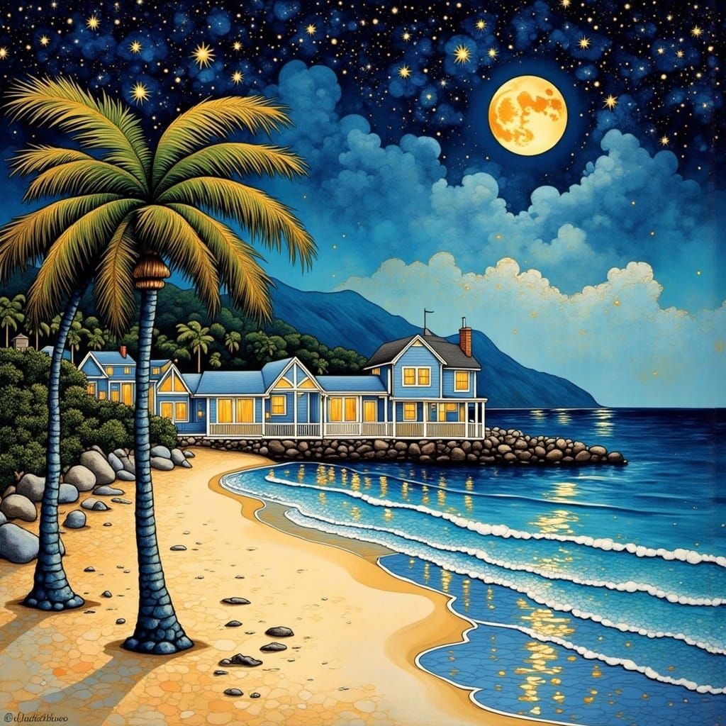 💙 la plage . Lora NYAnnie