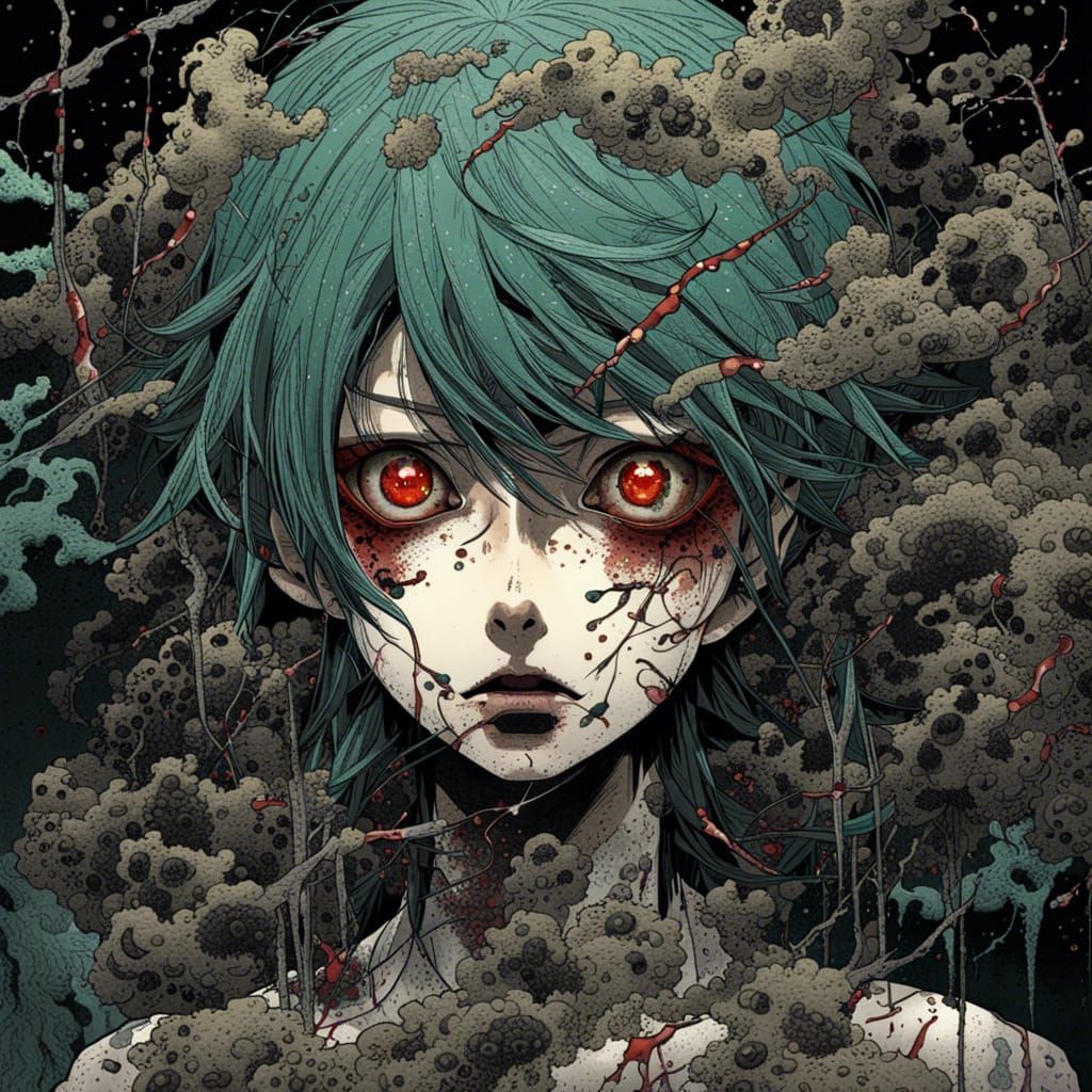 Yamata no Orochi with Watching Gaze