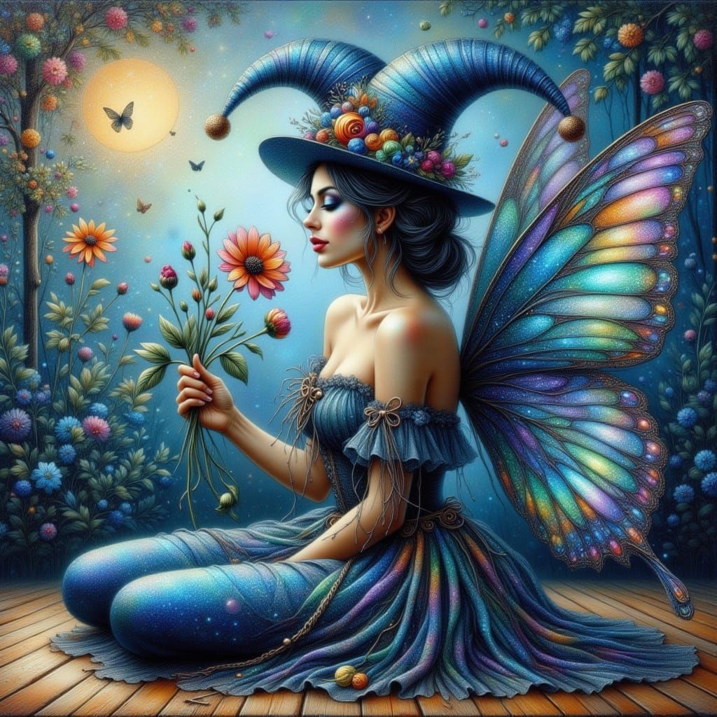 <lora:Butterfly Jester:1.0>