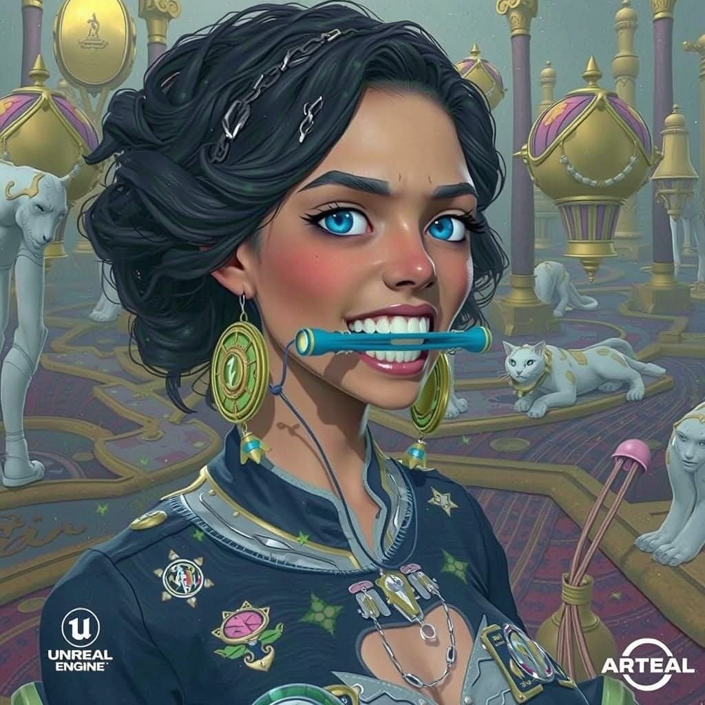 Futuristic Sonic Device Confronts a Frustrated Communicator...