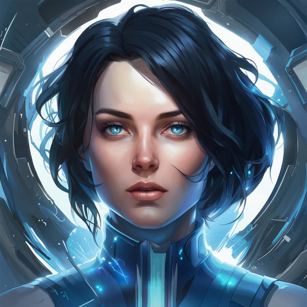 Sci-Fi Scientist Portrait in Unreal Engine 5