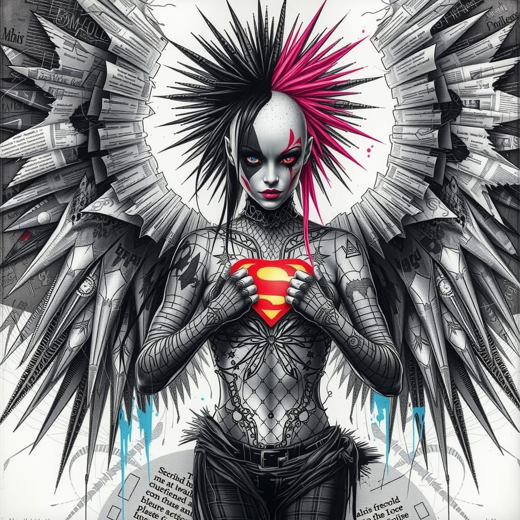 Mischievous Supervillain's Ink Blot Chaos: Punk Surrealism F...