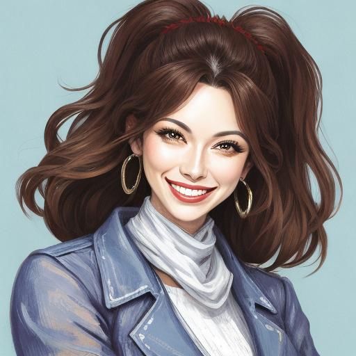 Happy Smiling Girl Portrait