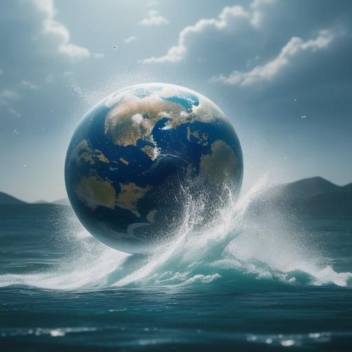 The whole world jumps into the water