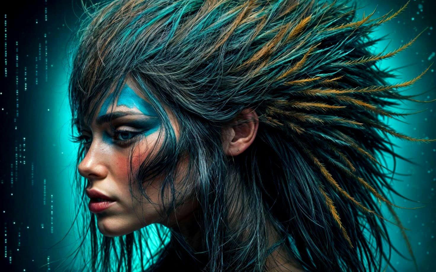 Verspertine <lora:Brushed charcoal:1.0> <lora:Psywolf:1.0> <...