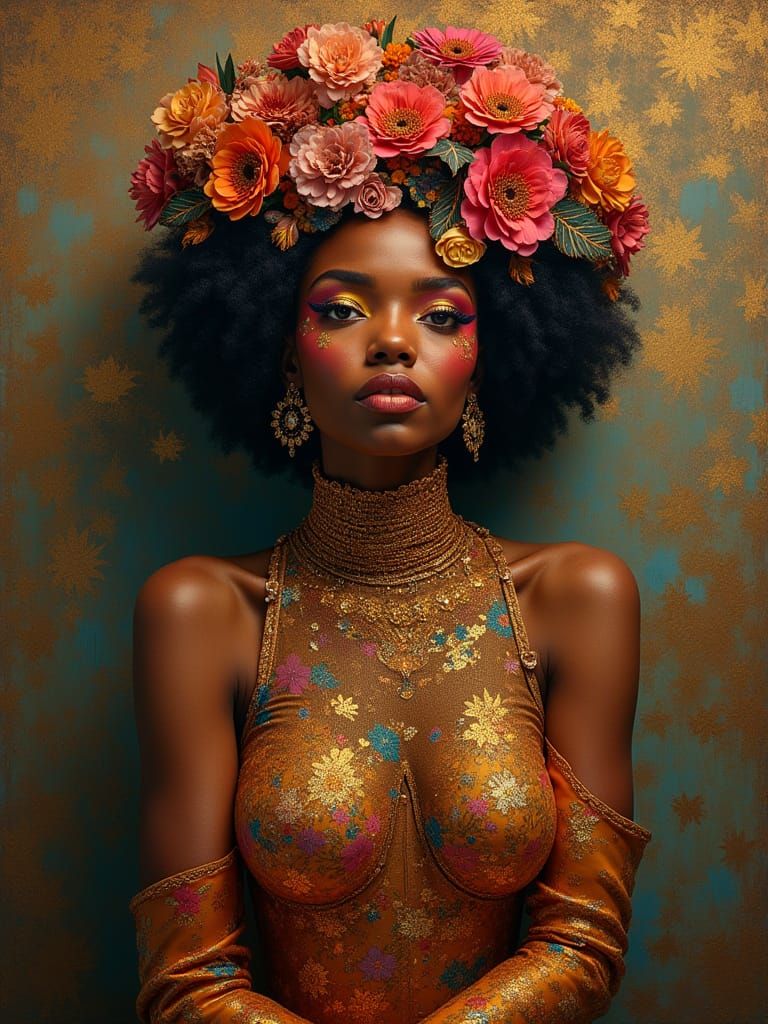 Ethereal Beauty in a Kaleidoscope of Colors