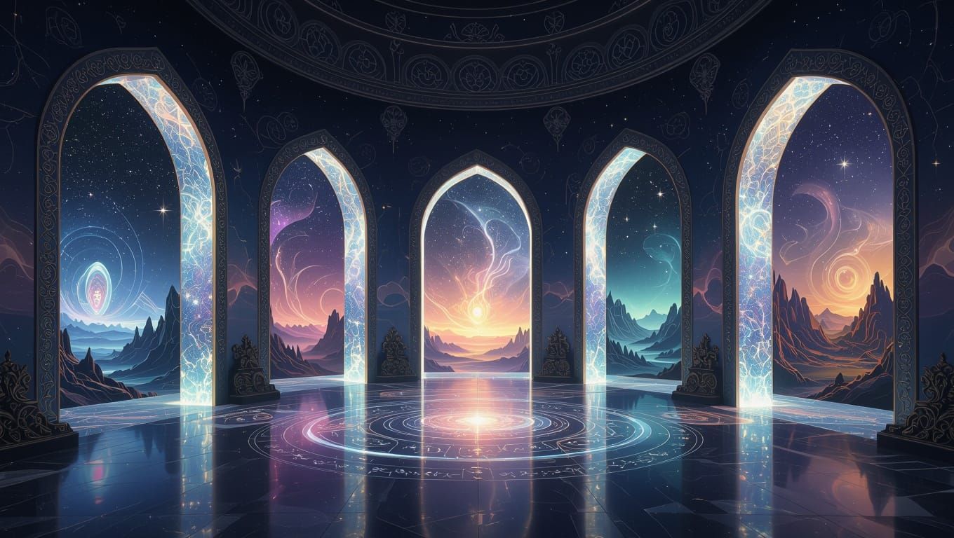 Ethereal Gateway to Celestial Realms