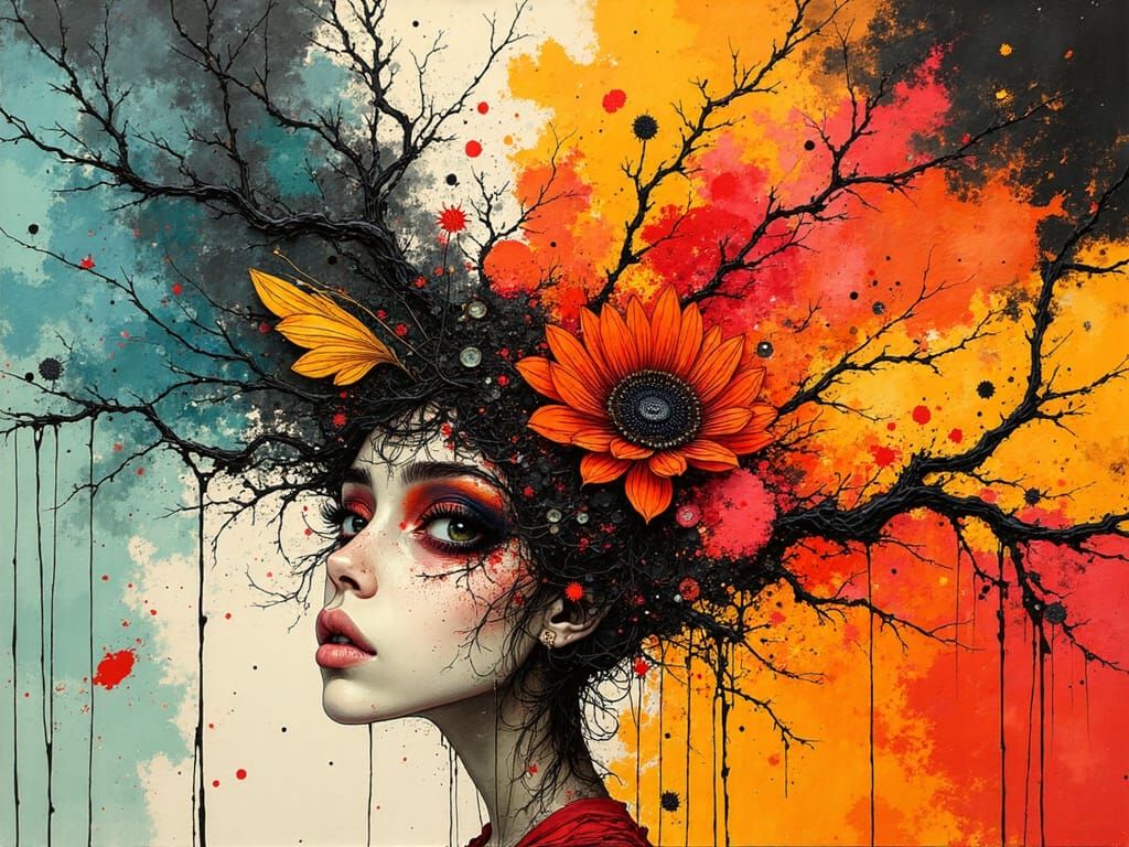 Intricate Abstract Line Art Doodles