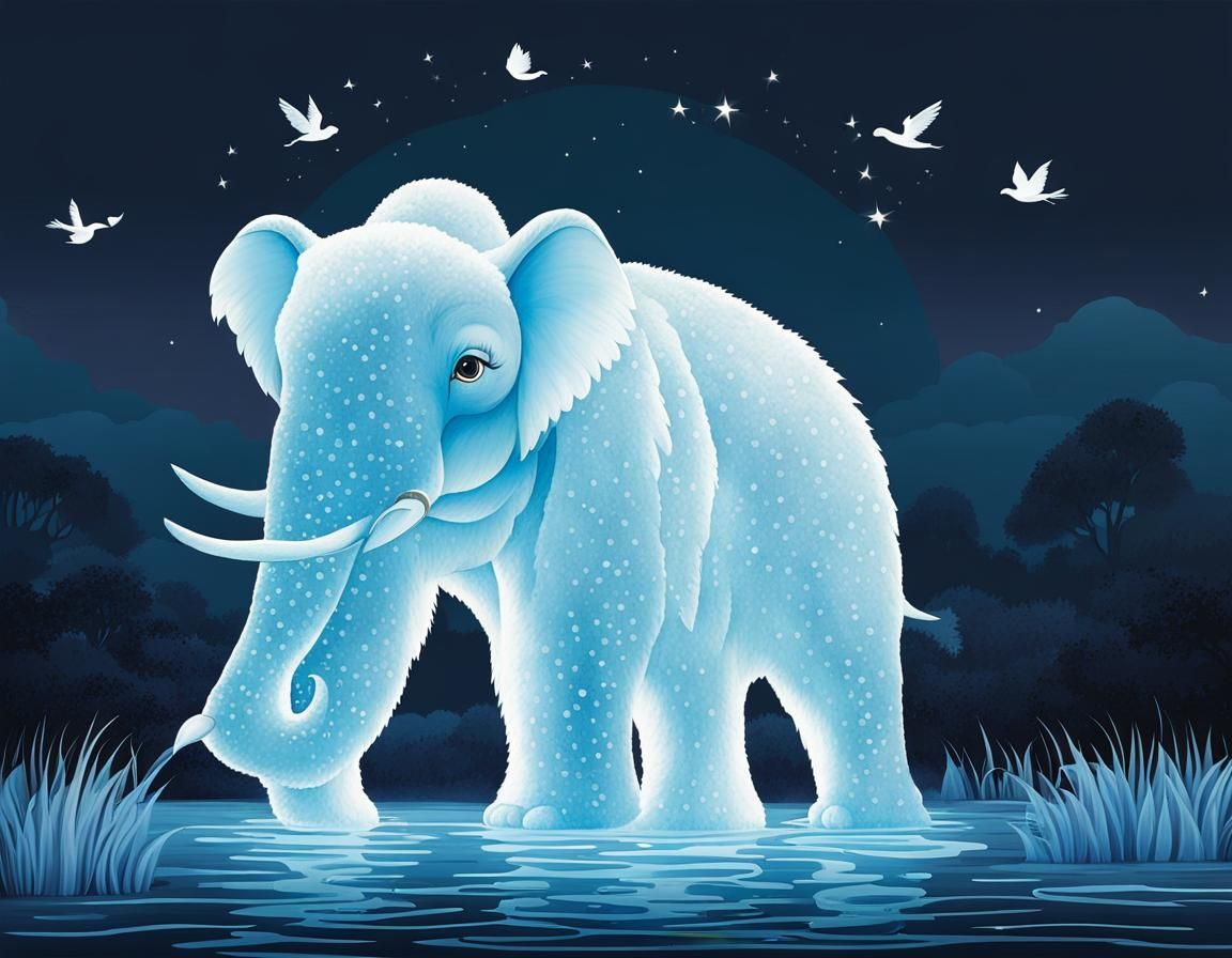 Whimsical Fairy Tale Illustration in Golden Age Style