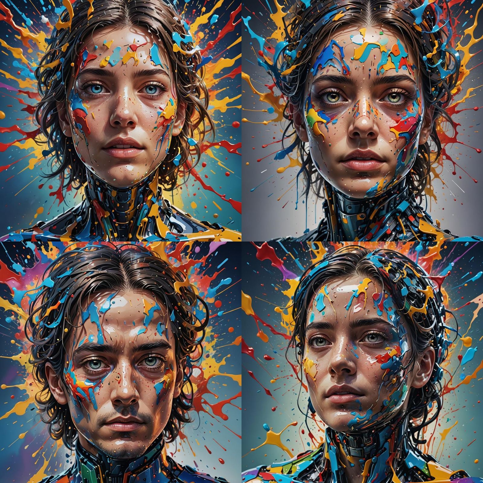 AI Concept Art: Hyperrealistic Free Will Image