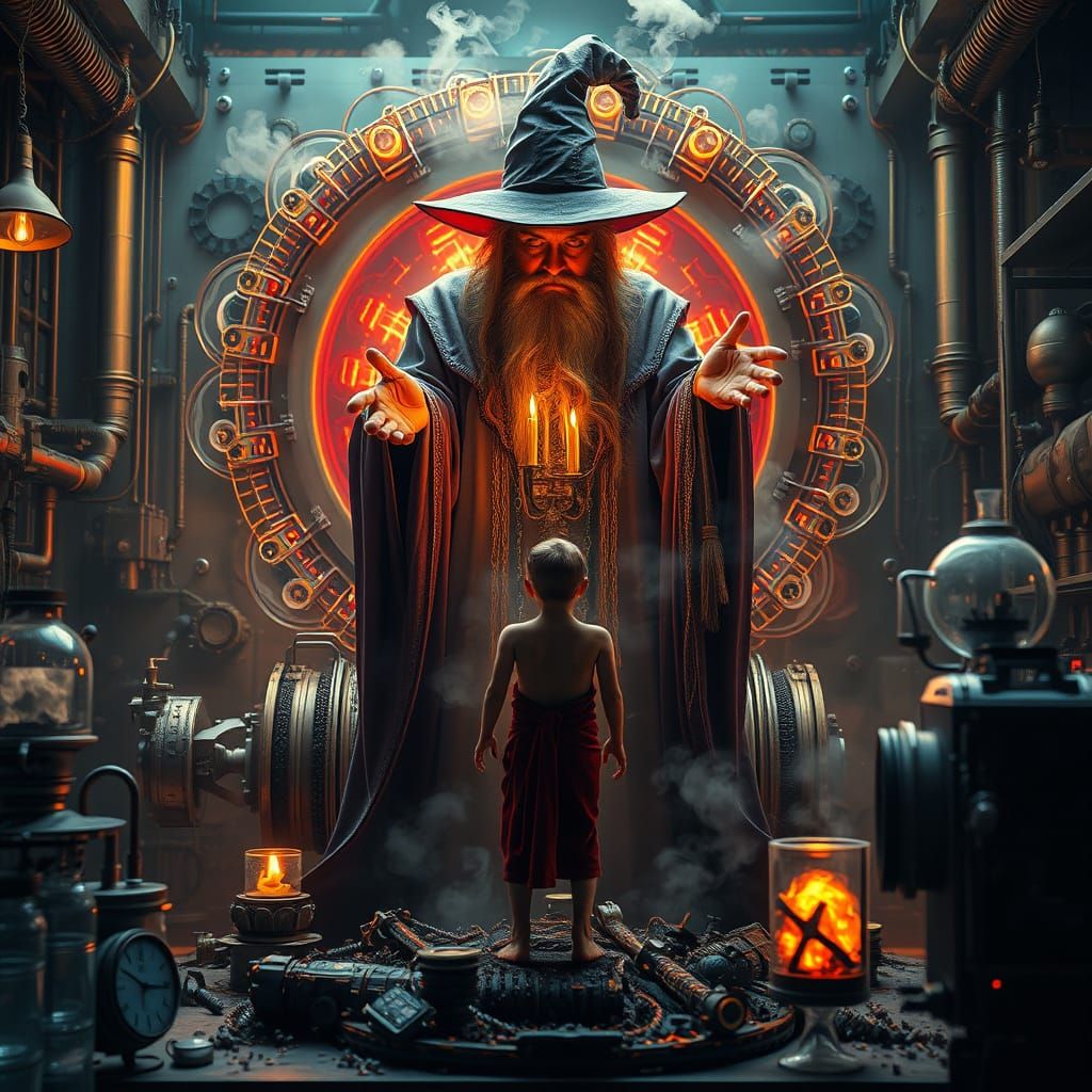 Steampunk Visionary Brings Life to Humanity in a Vibrant, Di...