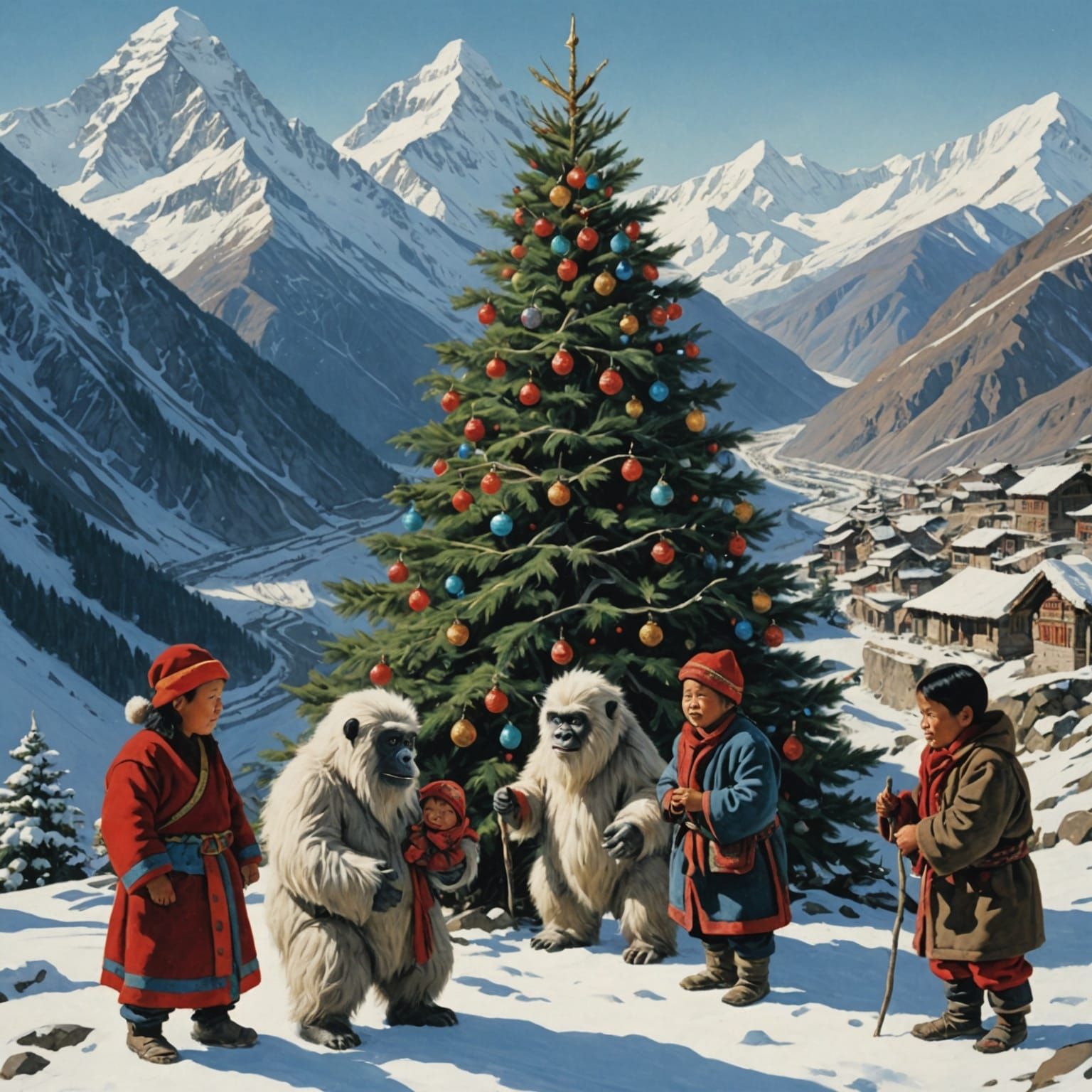 Christmas In Tibet