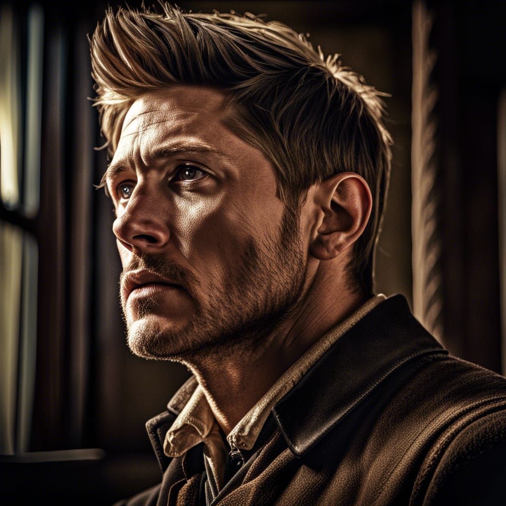 Jensen Ackles in 19th Century Western Style