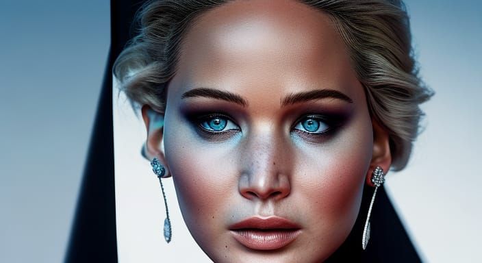 Jennifer Lawrence head