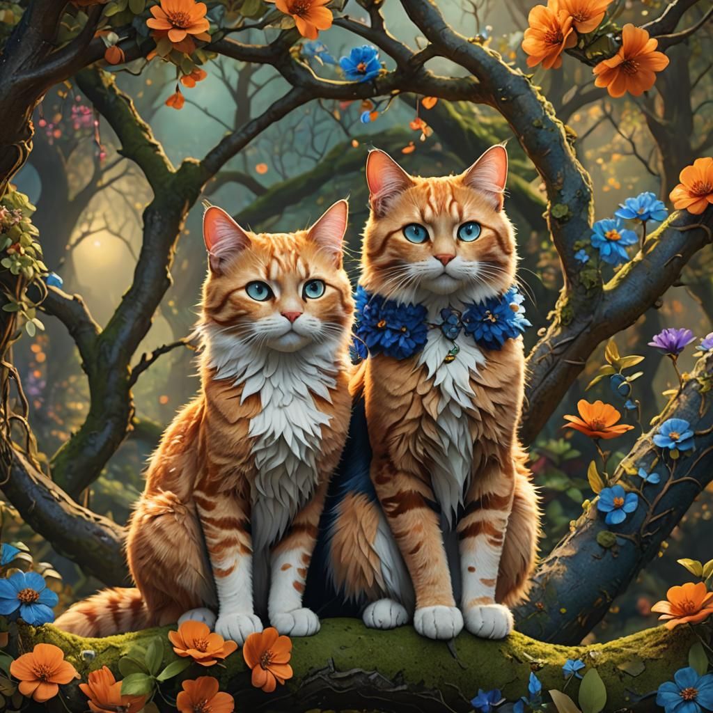 cats together fur-ever