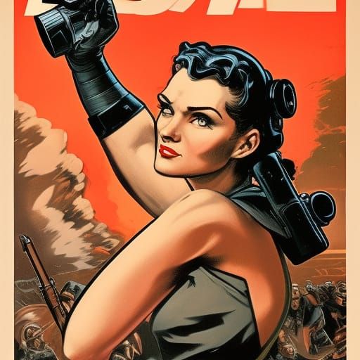 Rosie the Riveter, WW2 recruitment poster