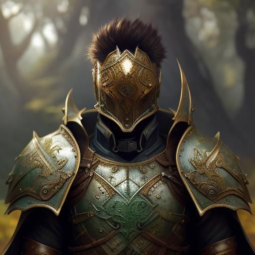 Fantasy Elf in Forest: Hyperrealistic Concept Art