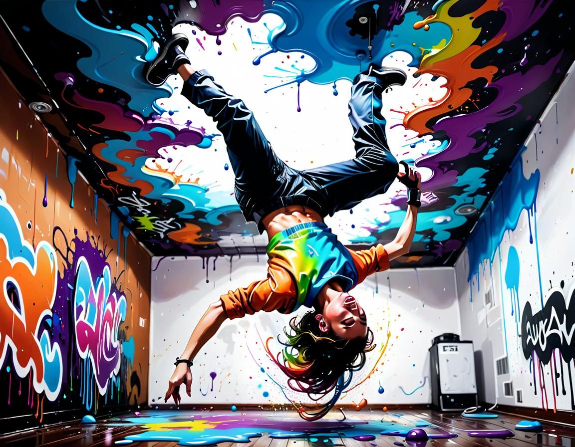 Dancing on the ceiling