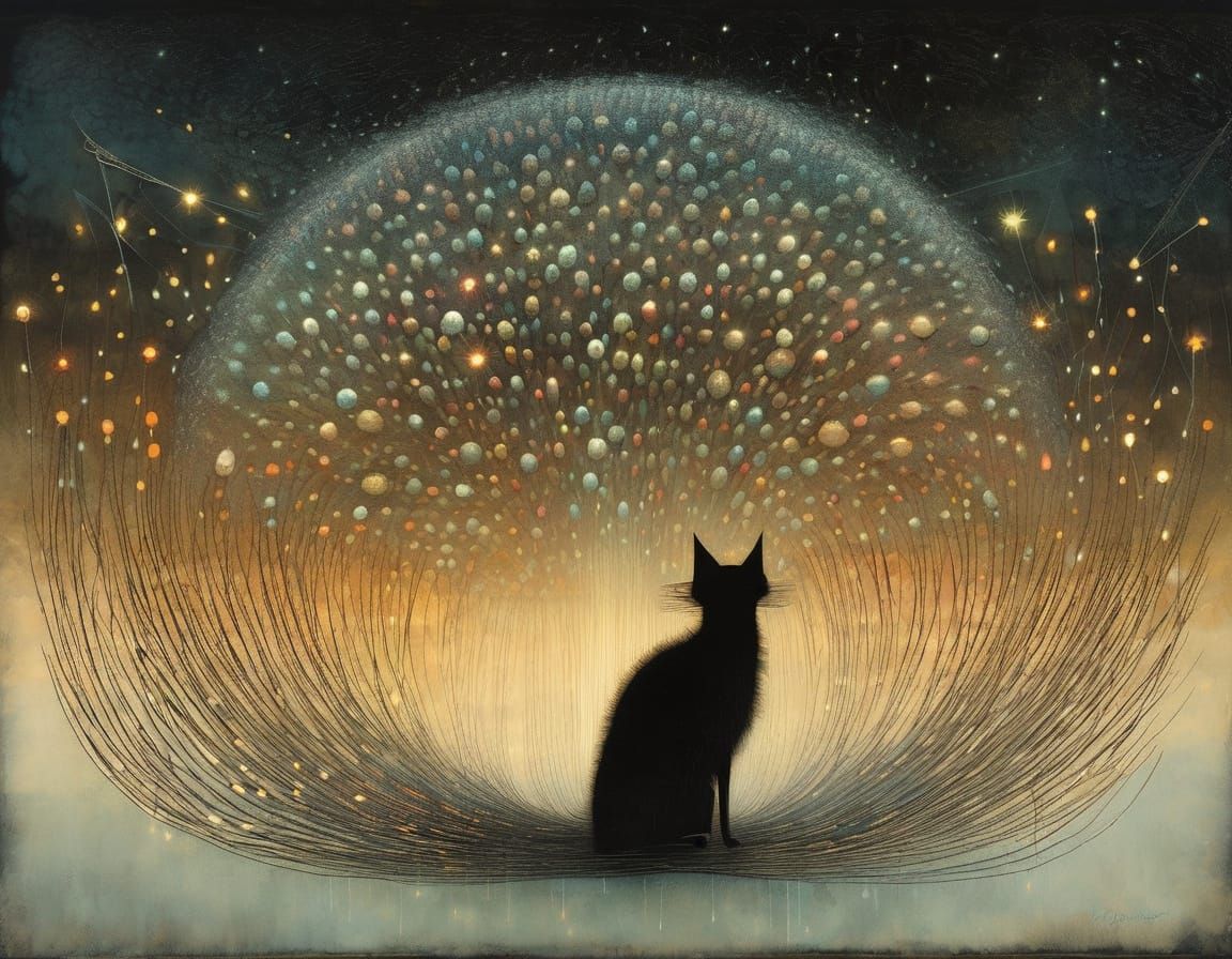 Luminous Orb Encased in Magnetic Shell