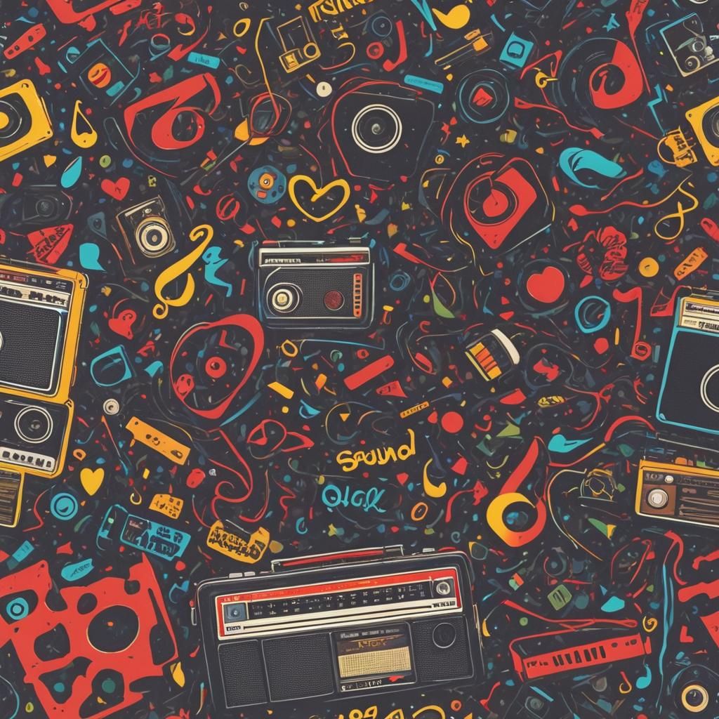 Vintage Radio Plays a Love Song