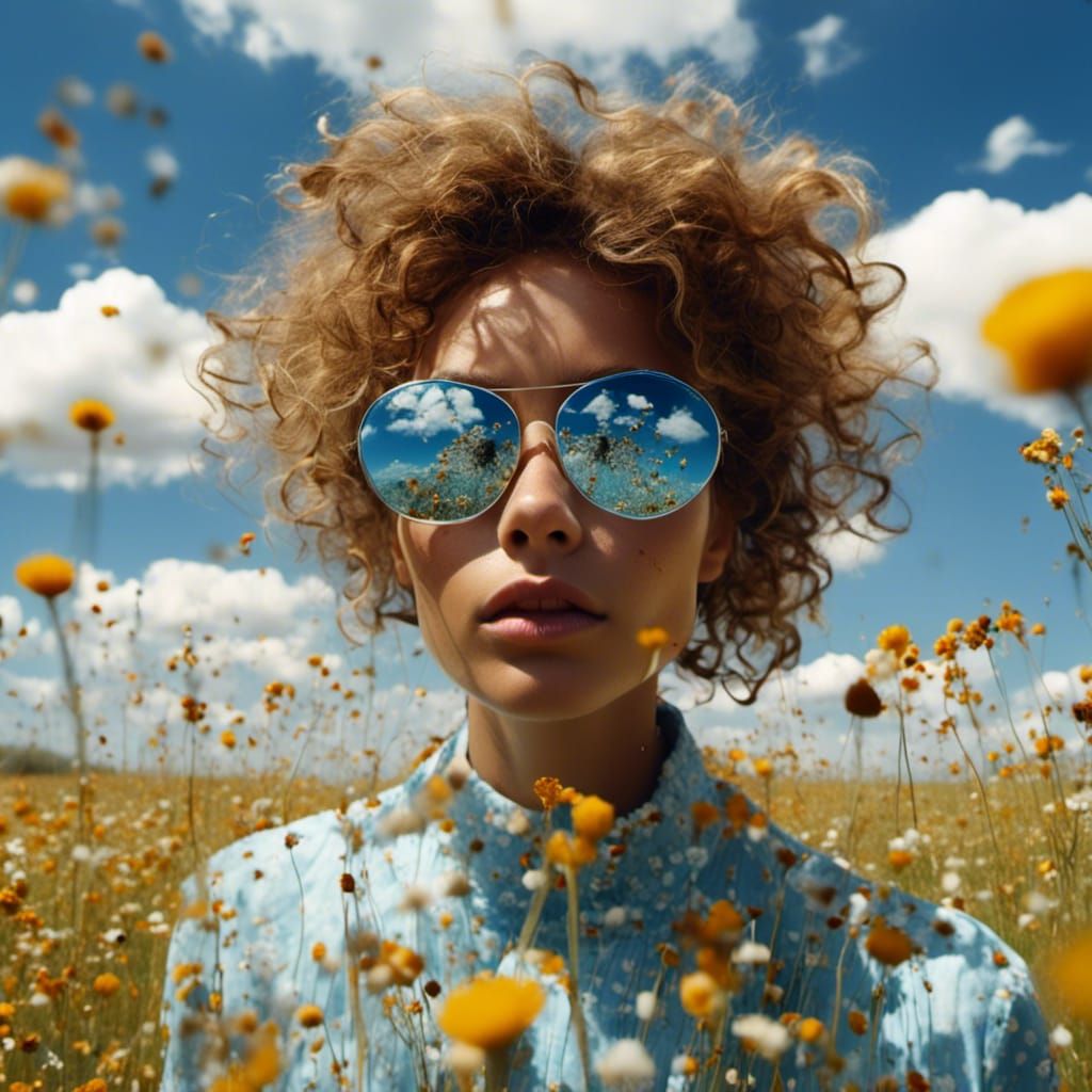 Just a beautiful day for reflecting