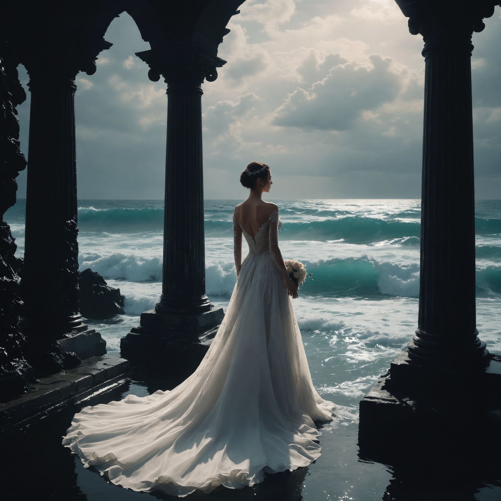 Hyperreal Ocean Scene: Longing and the Siren's Call