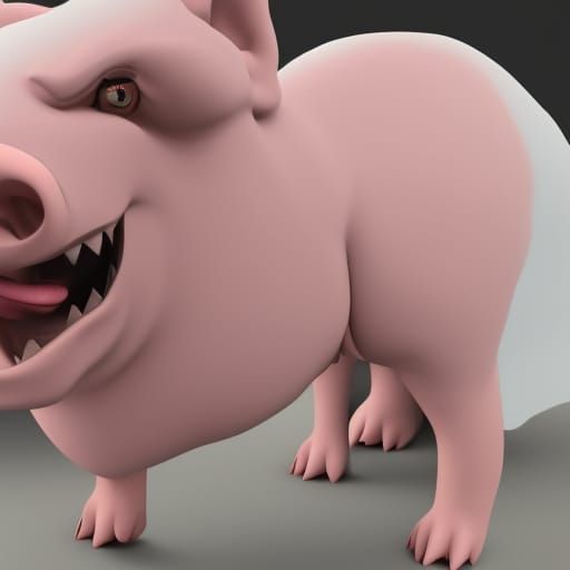 Hyper-Detailed Furry Character in 3D