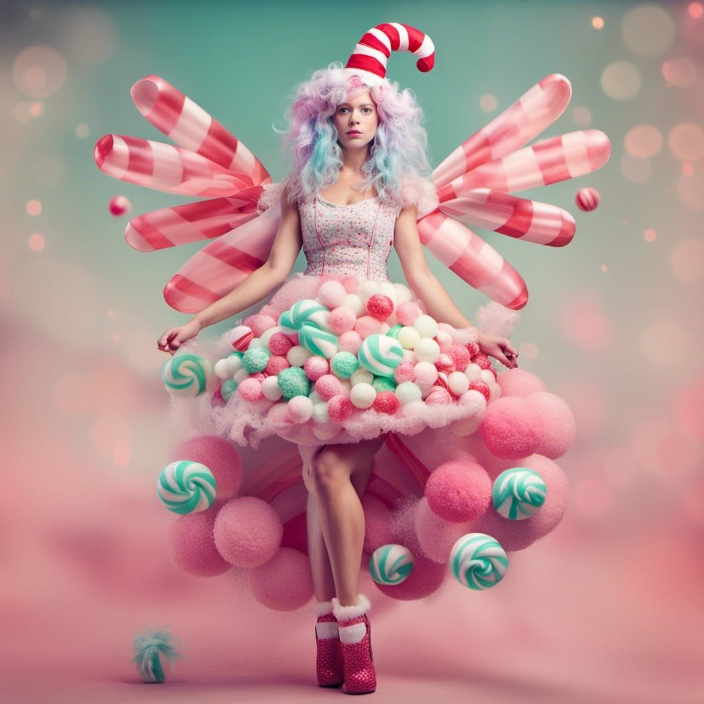 Christmas Candy Faerie Queen Photograph
