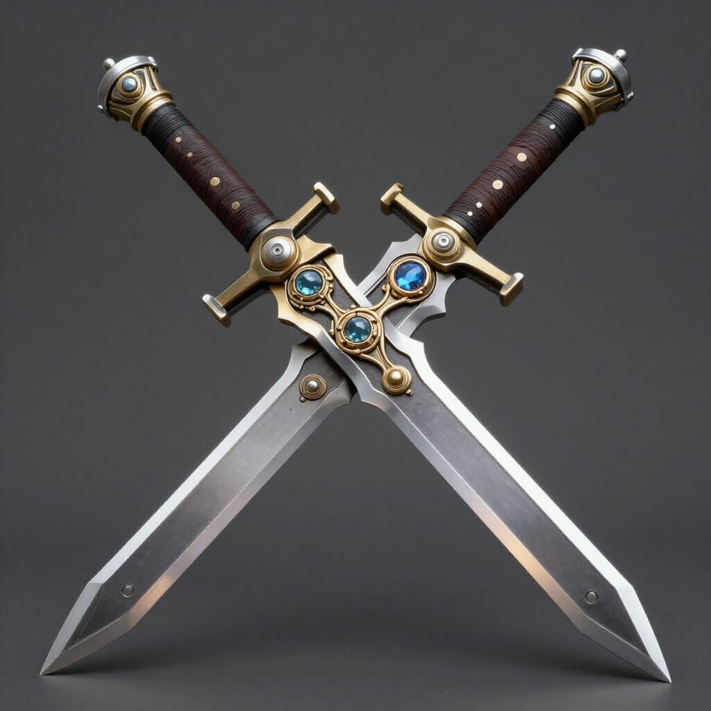 Gravity Gunsword: Sci-Fi Weapon Concept