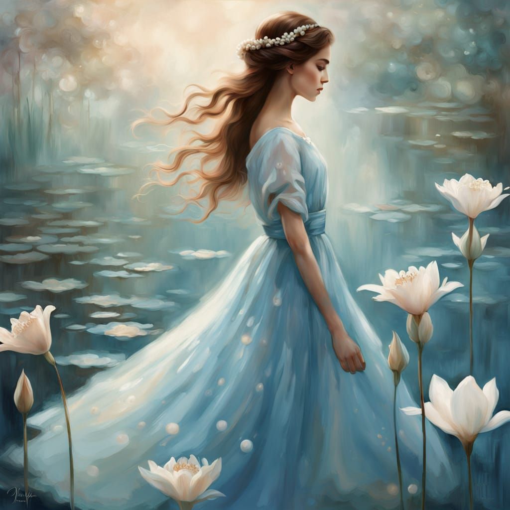 Dreamy Pearl Shell Scene in Ultra-High-Definition