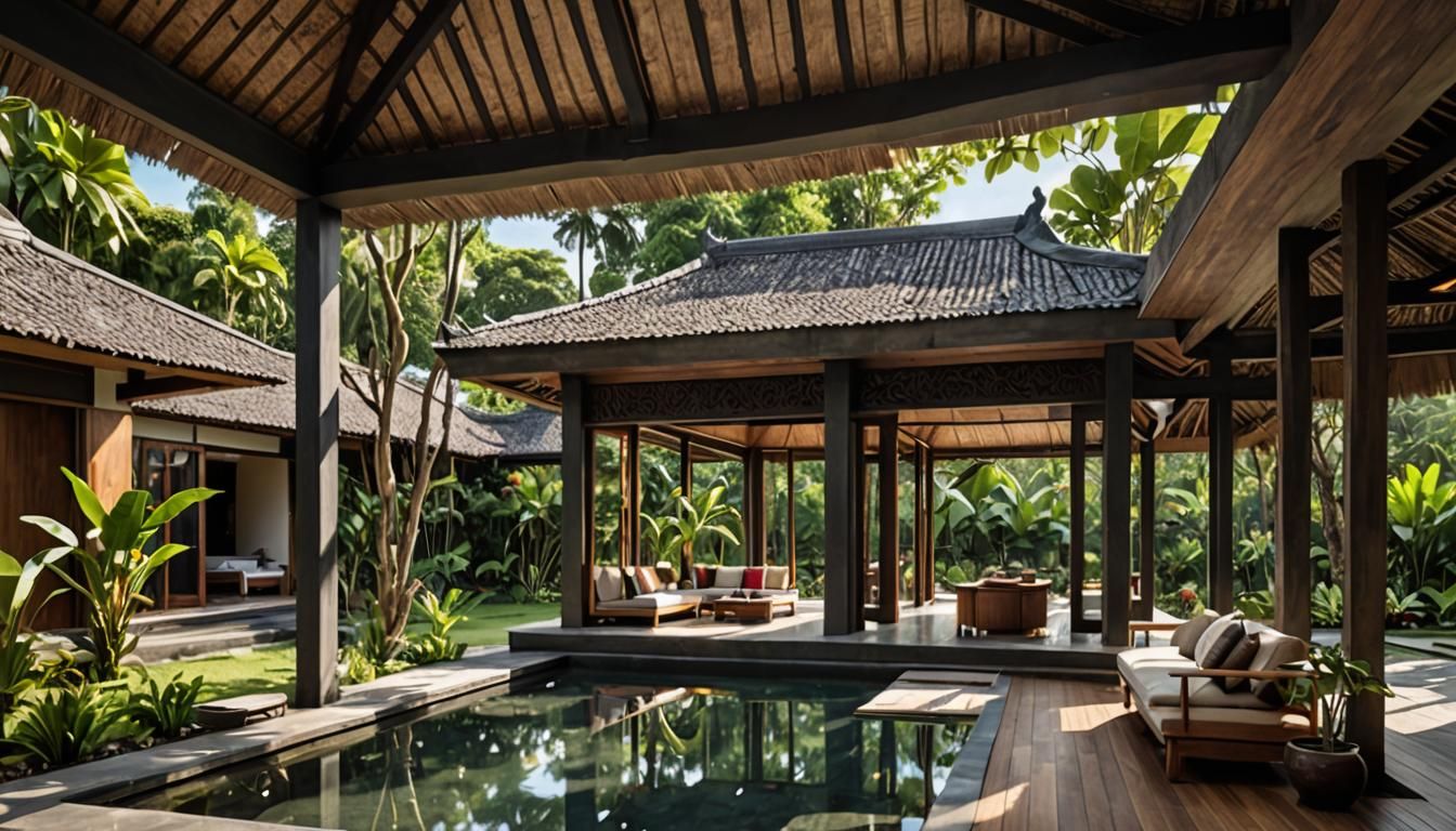 Balinese House: A Fusion of Tradition and Modernism