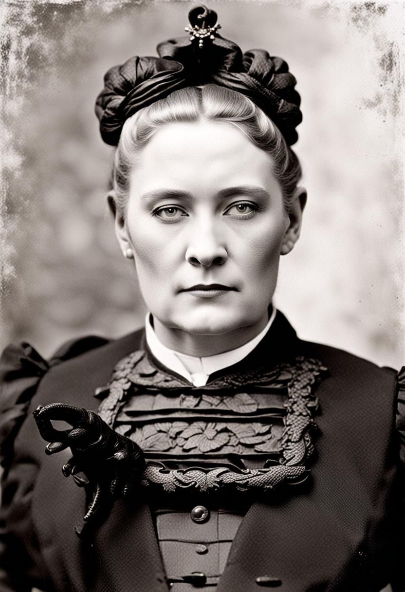 Scandinavian Governess, circa 1895