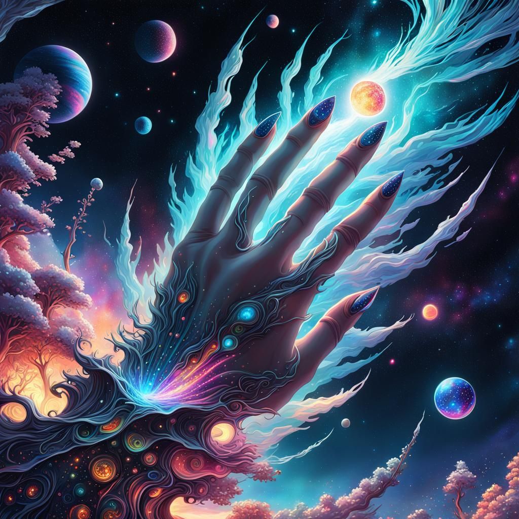 Surreal Matte Painting with Intricate Details