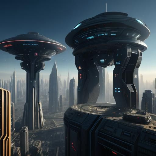 Alien City Design on Earth