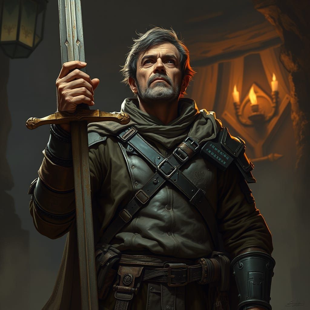 Weary Traveler Inspired by Tales of Lance Lewis