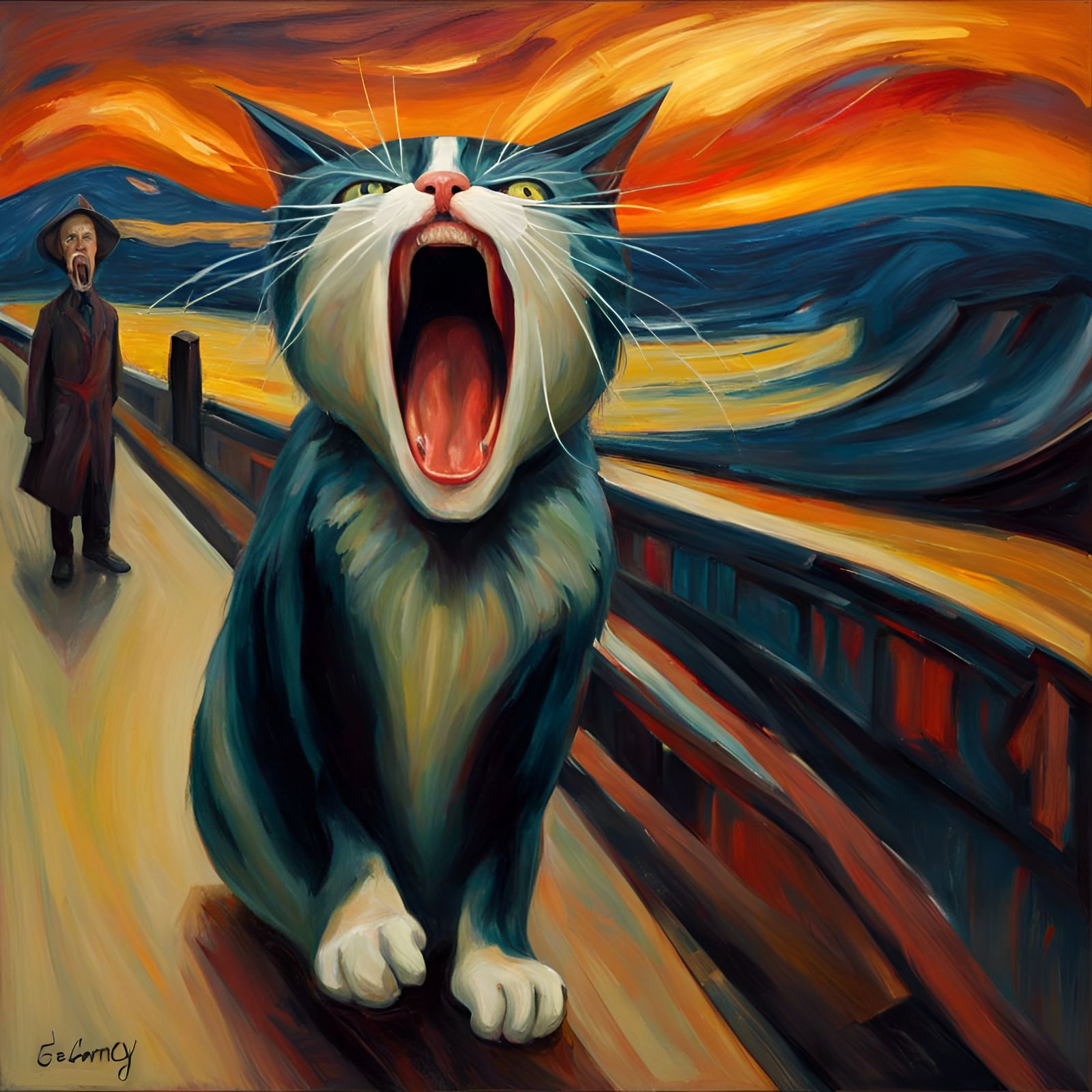 THE SCREAM - Edvard Munch