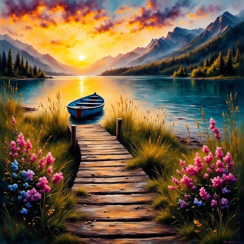 Inspired by the morning light